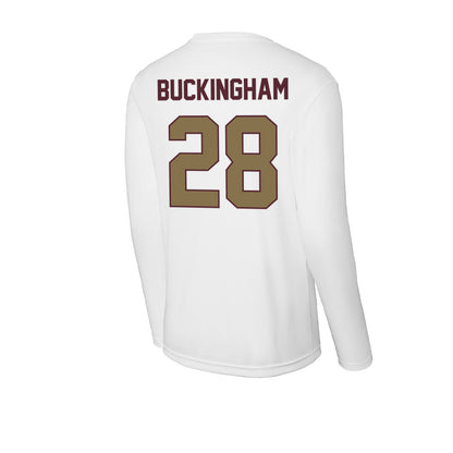 Texas State - NCAA Baseball : Dalton Buckingham - Activewear Long Sleeve T-Shirt
