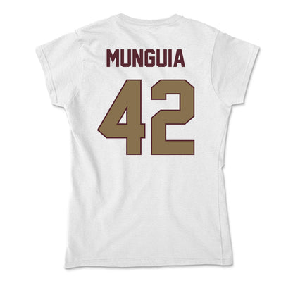 Texas State - NCAA Baseball : Austin Munguia - Soft Style Women’s T-Shirt-1