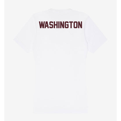 Texas State - NCAA Women's Track & Field : Sanaa Washington - Women's V-Neck T-Shirt-1