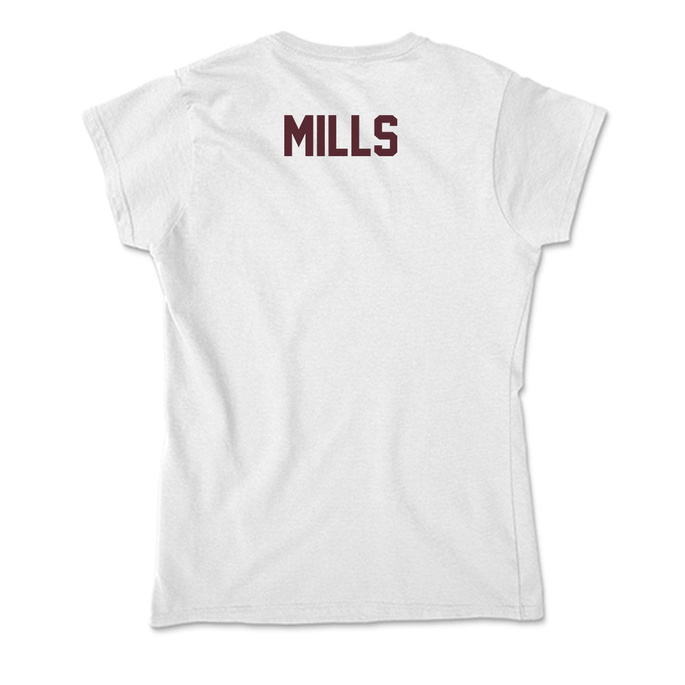 Texas State - NCAA Women's Tennis : Chantajah Mills - Soft Style Women’s T-Shirt-1
