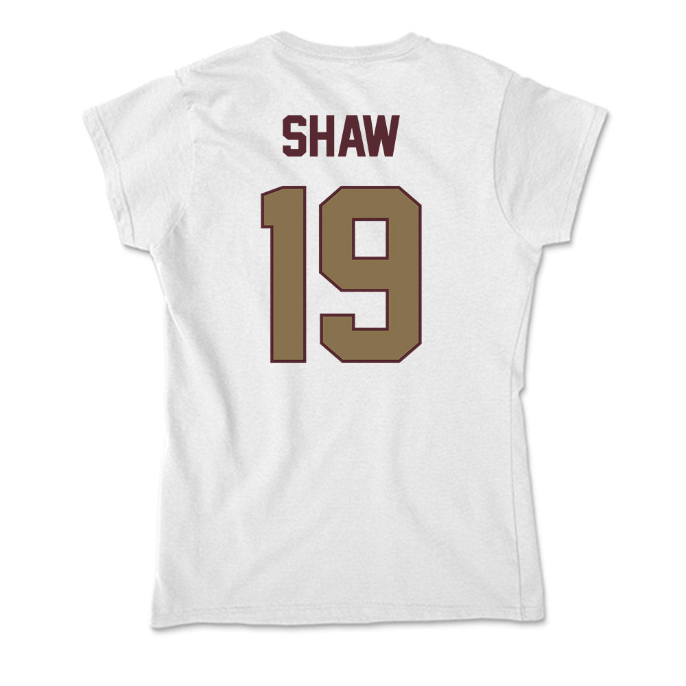 Texas State - NCAA Women's Soccer : Haley Shaw - Soft Style Women’s T-Shirt-1