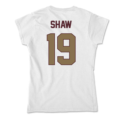 Texas State - NCAA Women's Soccer : Haley Shaw - Soft Style Women’s T-Shirt-1