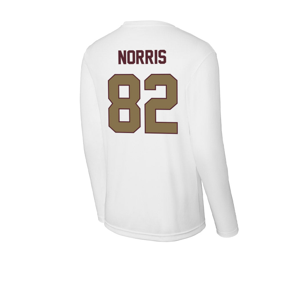 Texas State - NCAA Football : Isaac Norris - Activewear Long Sleeve T-Shirt