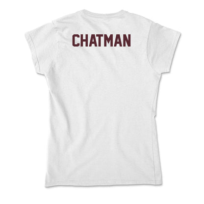 Texas State - NCAA Men's Track & Field : Senai Chatman - Soft Style Women’s T-Shirt-1