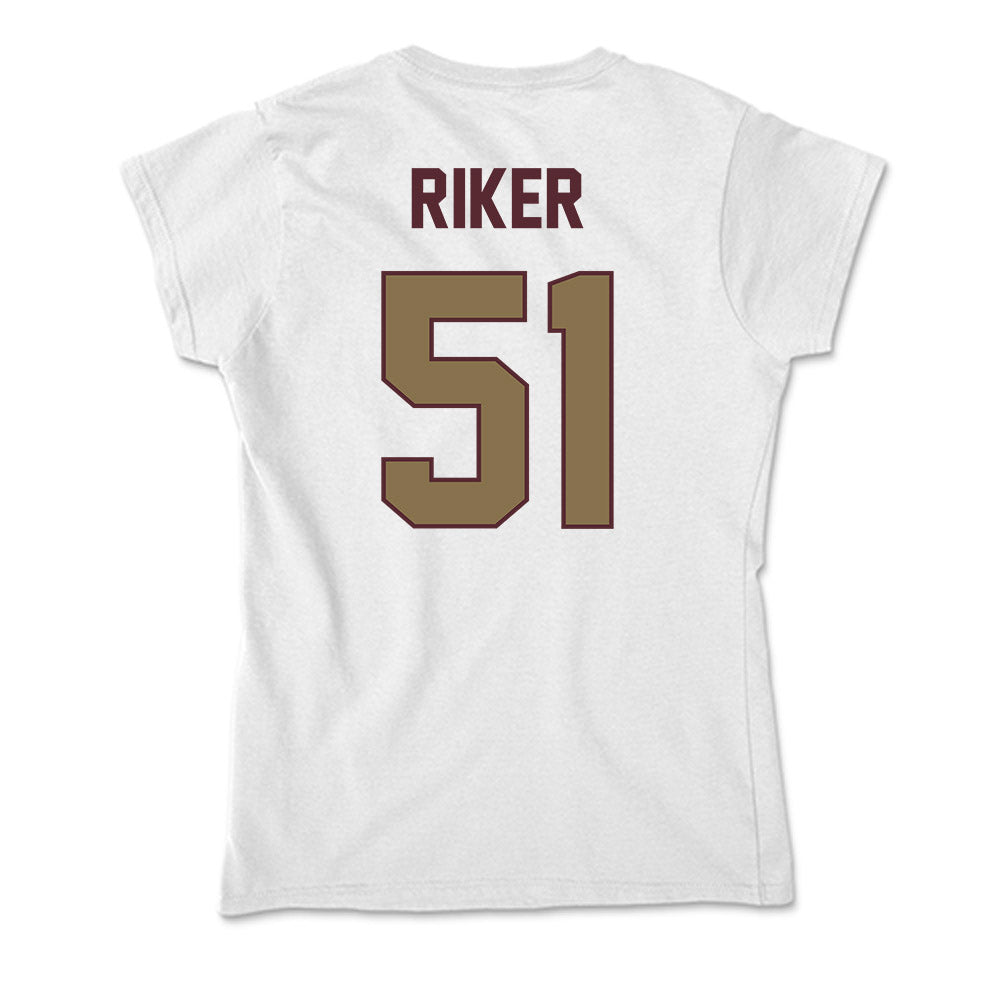 Texas State - NCAA Football : Brock Riker - Soft Style Women’s T-Shirt-1