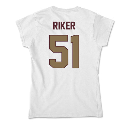 Texas State - NCAA Football : Brock Riker - Soft Style Women’s T-Shirt-1