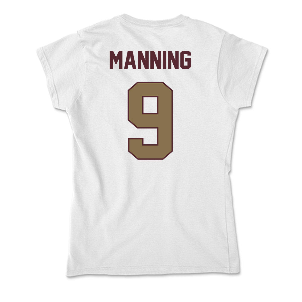 Texas State - NCAA Baseball : Cade Manning - Soft Style Women’s T-Shirt-1