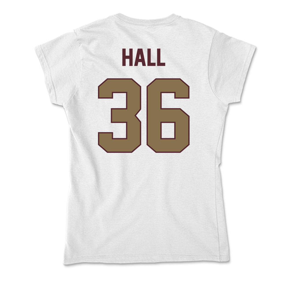 Texas State - NCAA Baseball : Sam Hall - Soft Style Women’s T-Shirt-1