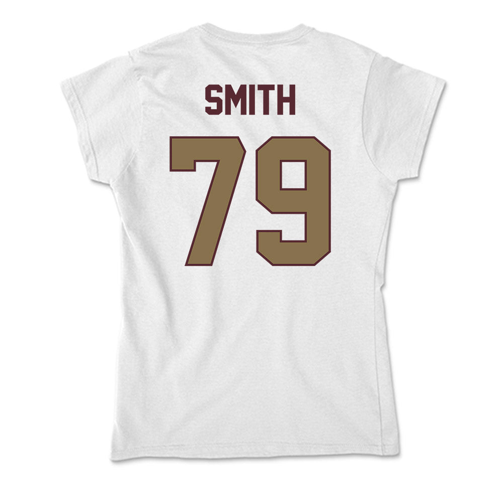 Texas State - NCAA Football : Jaydan Smith - Soft Style Women’s T-Shirt-1