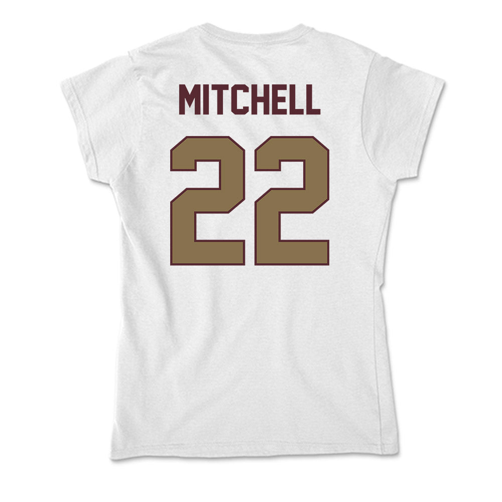 Texas State - NCAA Football : Will Mitchell - Soft Style Women’s T-Shirt-1