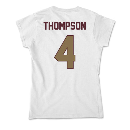 Texas State - NCAA Baseball : Cam Thompson - Soft Style Women’s T-Shirt-1