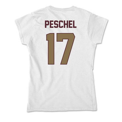 Texas State - NCAA Women's Soccer : Bailey Peschel - Soft Style Women’s T-Shirt-1