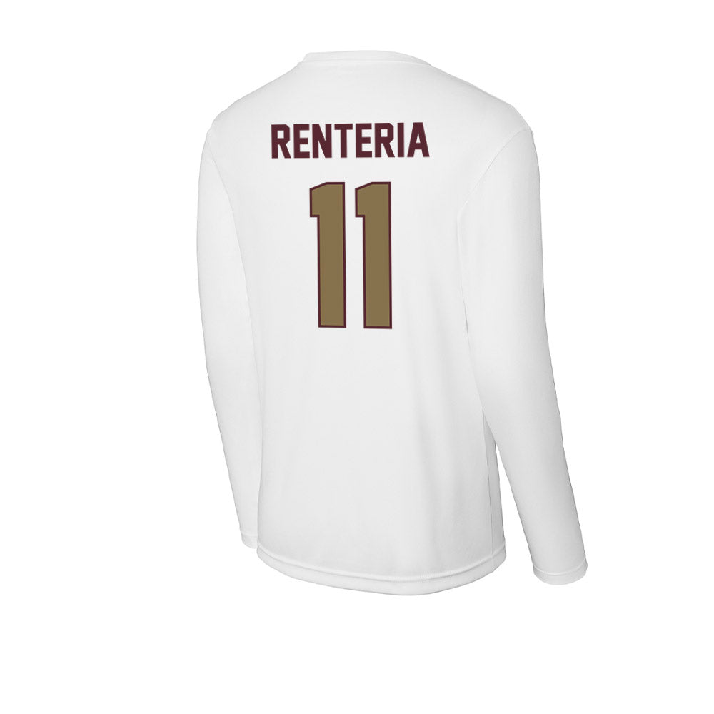 Texas State - NCAA Softball : Ava Renteria - Activewear Long Sleeve T-Shirt-1