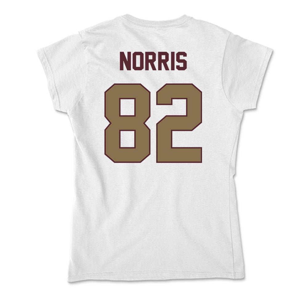 Texas State - NCAA Football : Isaac Norris - Soft Style Women’s T-Shirt-1