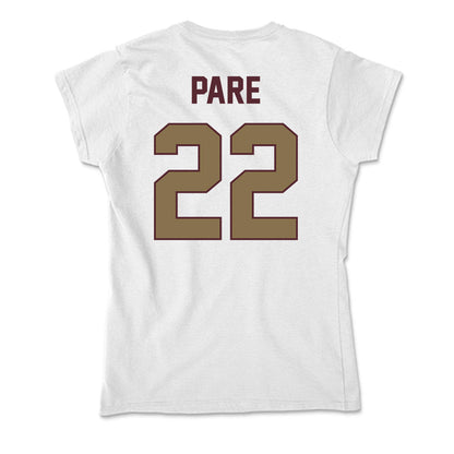 Texas State - NCAA Football : Lincoln Pare - Soft Style Women’s T-Shirt-1