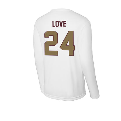 Texas State - NCAA Men's Basketball : Brandon Love - Activewear Long Sleeve T-Shirt