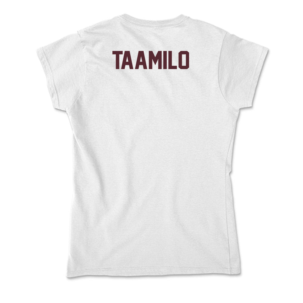  - NCAA Men's Track & Field : Edward Taamilo - Soft Style Women’s T-Shirt-1