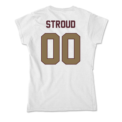 Texas State - NCAA Baseball : Jack Stroud - Soft Style Women’s T-Shirt-1