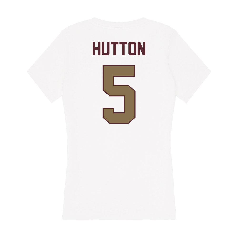 Texas State - NCAA Softball : Kamden Hutton - Women's V-Neck T-Shirt-1