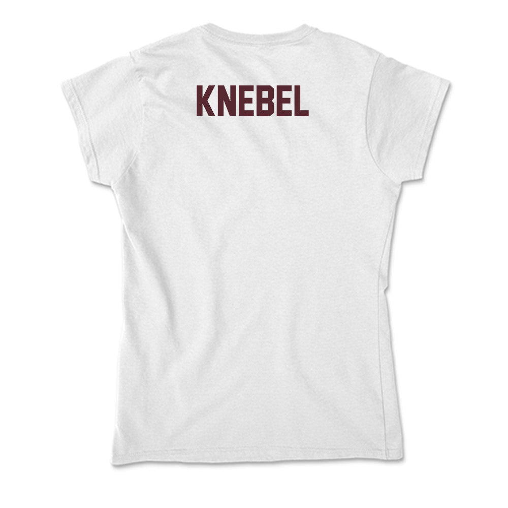 Texas State - NCAA Women's Tennis : Caden Knebel - Soft Style Women’s T-Shirt-1