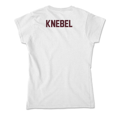 Texas State - NCAA Women's Tennis : Caden Knebel - Soft Style Women’s T-Shirt-1