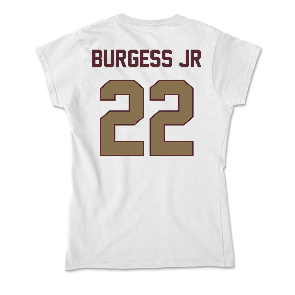 Texas State - NCAA Football : Torrance Burgess Jr - Soft Style Women’s T-Shirt-1
