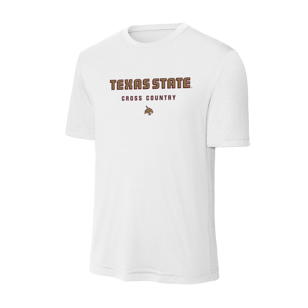 Texas State - NCAA Men's Cross Country : Eyan Calico - Activewear T-Shirt-0