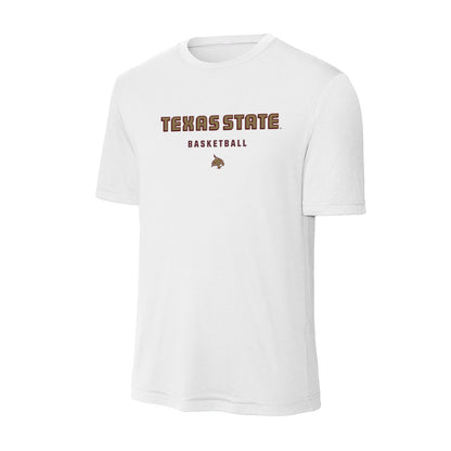 Texas State - NCAA Men's Basketball : Franck Emmou - Activewear T-Shirt-0