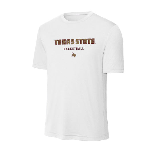 Texas State - NCAA Women's Basketball : Saniya Burks - Activewear T-Shirt-0