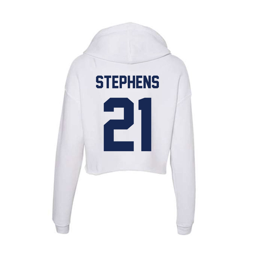 Dayton - NCAA Women's Basketball : Nicole Stephens - Women's Crop Fleece Hoodie-1