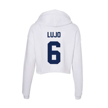 Dayton - NCAA Baseball : Rylan Lujo - Women's Crop Fleece Hoodie-1