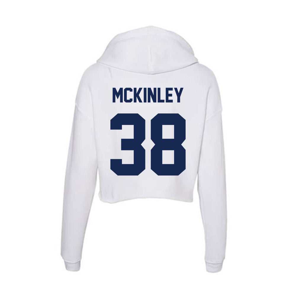 Dayton - NCAA Football : Aiden McKinley - Women's Crop Fleece Hoodie-1