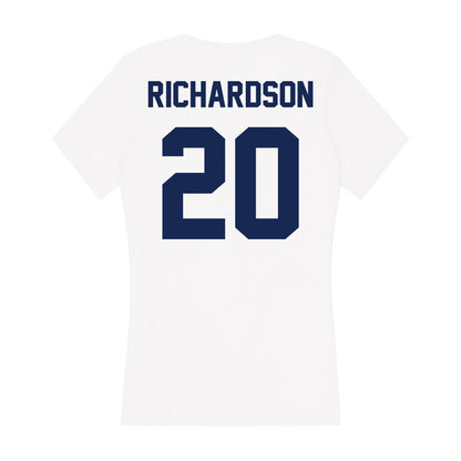 Dayton - NCAA Football : Reece Richardson - Women's V-Neck T-Shirt-1