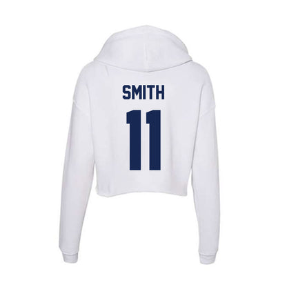 Dayton - NCAA Men's Basketball : Malachi Smith - Women's Crop Fleece Hoodie-1