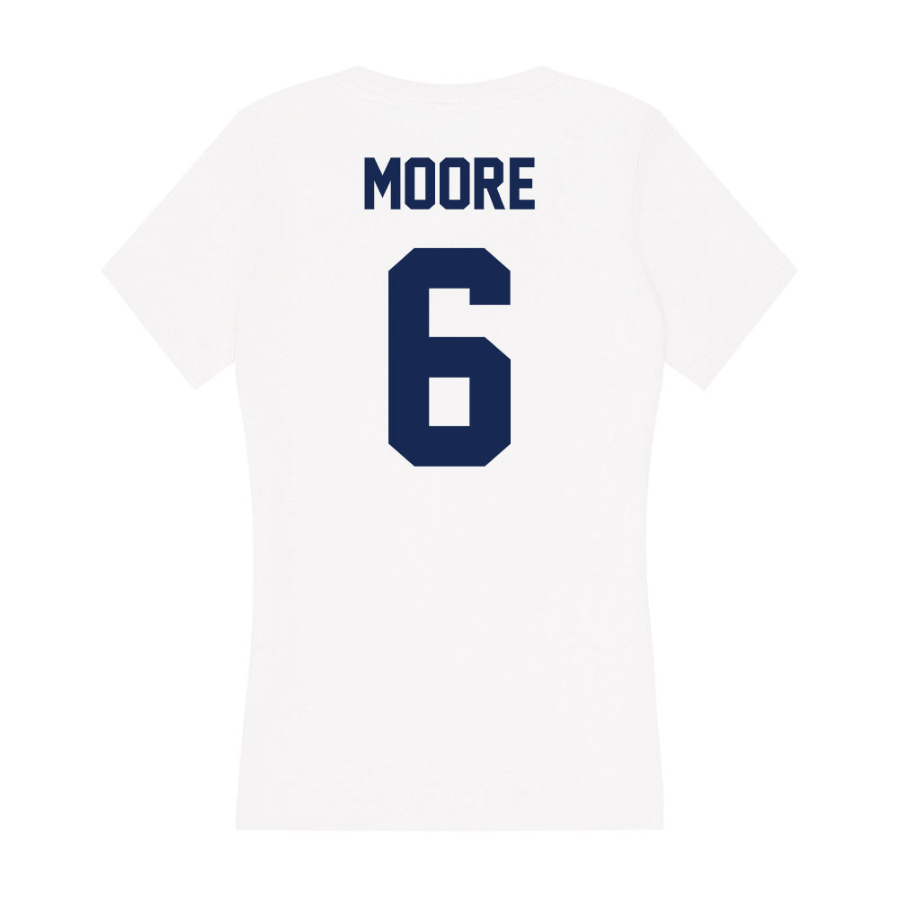 Dayton - NCAA Women's Volleyball : Amelia Moore - Women's V-Neck T-Shirt-1