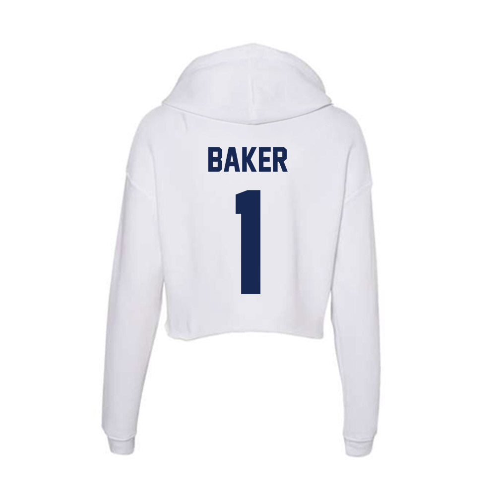 Dayton - NCAA Football : Danny Baker - Women's Crop Fleece Hoodie-1