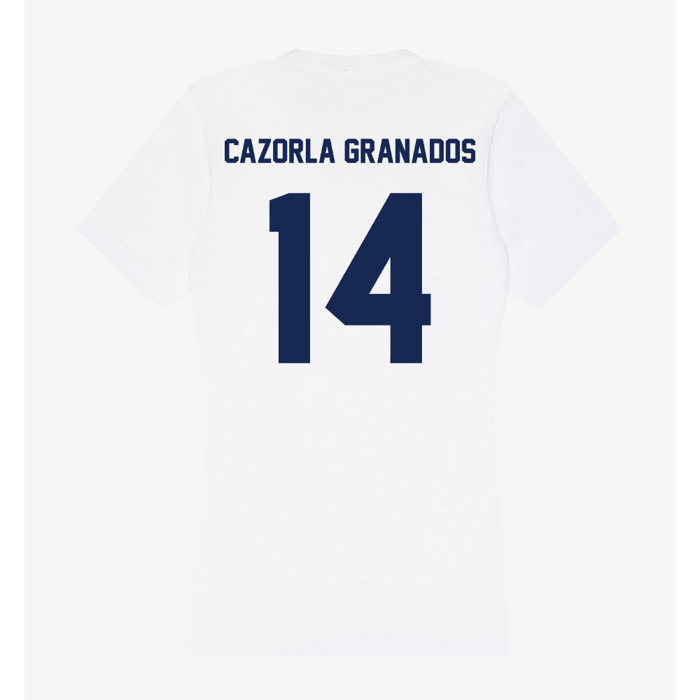 Dayton - NCAA Baseball : Alejandro Cazorla Granados - Women's V-Neck T-Shirt-1