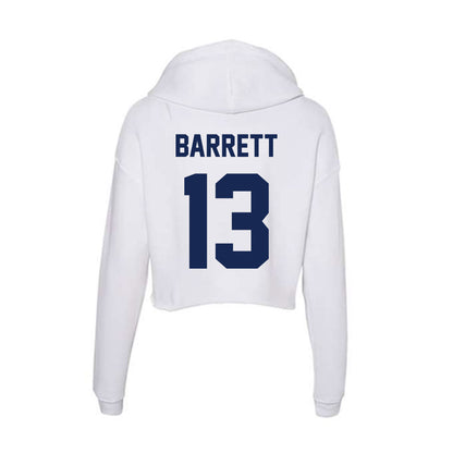 Dayton - NCAA Women's Volleyball : Sydney Barrett - Women's Crop Fleece Hoodie-1