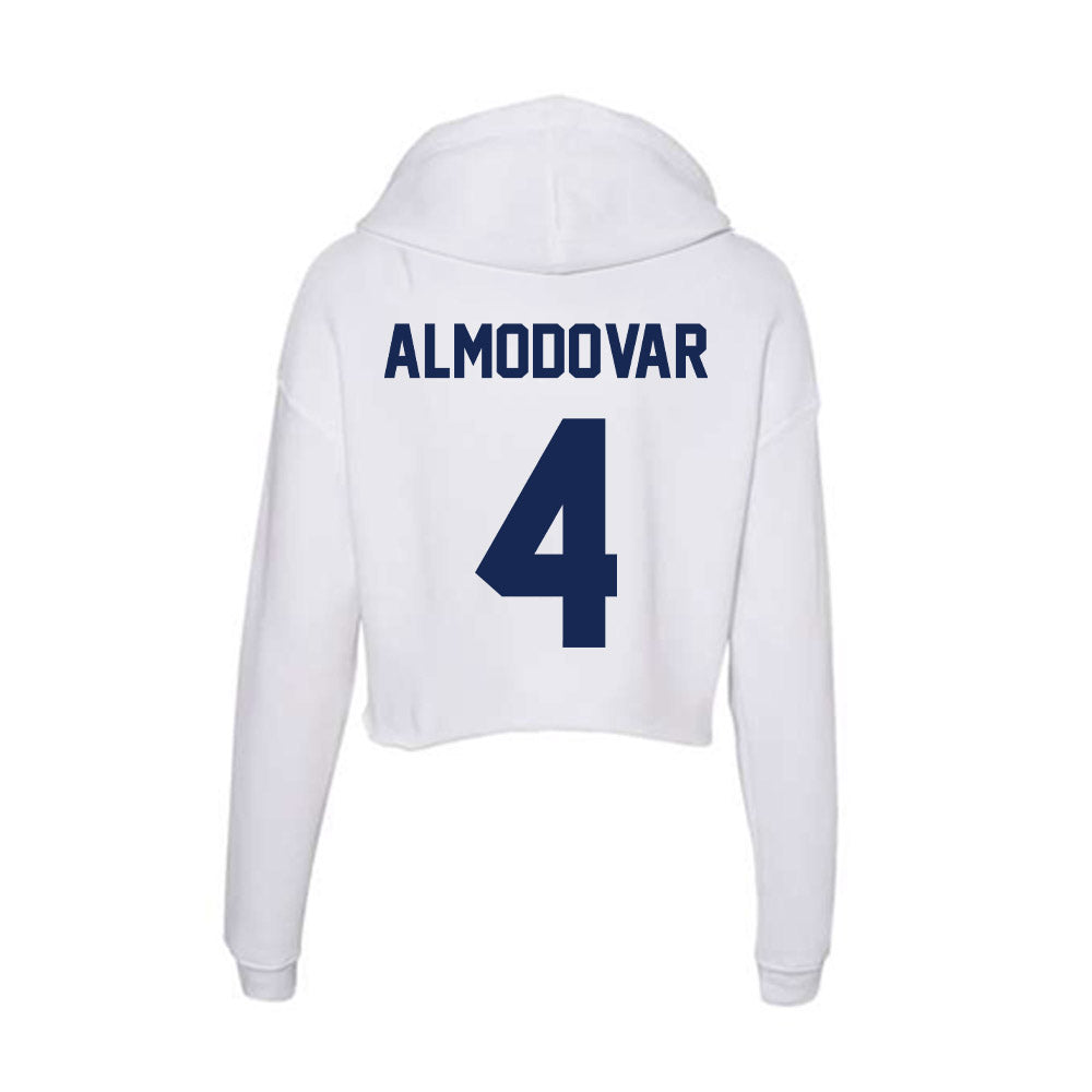 Dayton - NCAA Women's Volleyball : Lexie Almodovar - Women's Crop Fleece Hoodie-1