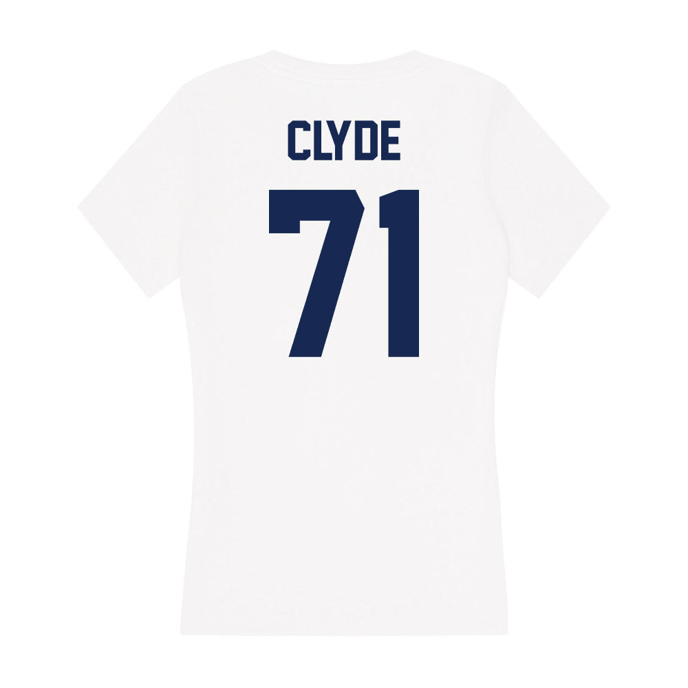 Dayton - NCAA Football : Conor Clyde - Women's V-Neck T-Shirt-1