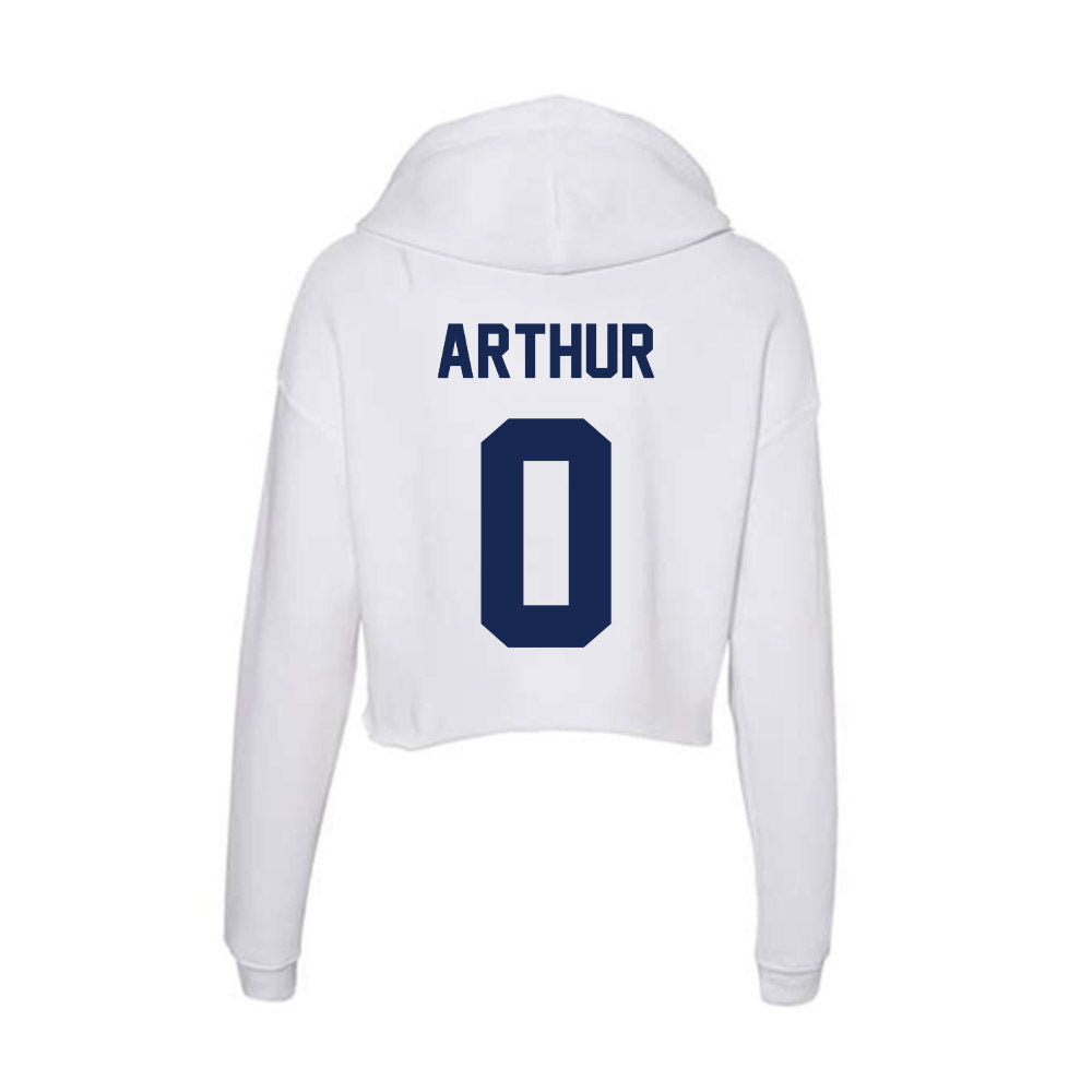 Dayton - NCAA Football : Nathaniel Arthur - Women's Crop Fleece Hoodie-1