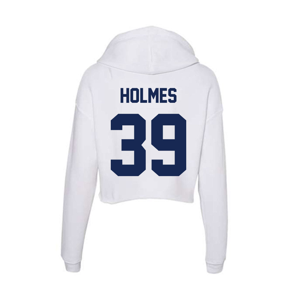 Dayton - NCAA Football : Chase Holmes - Women's Crop Fleece Hoodie-1