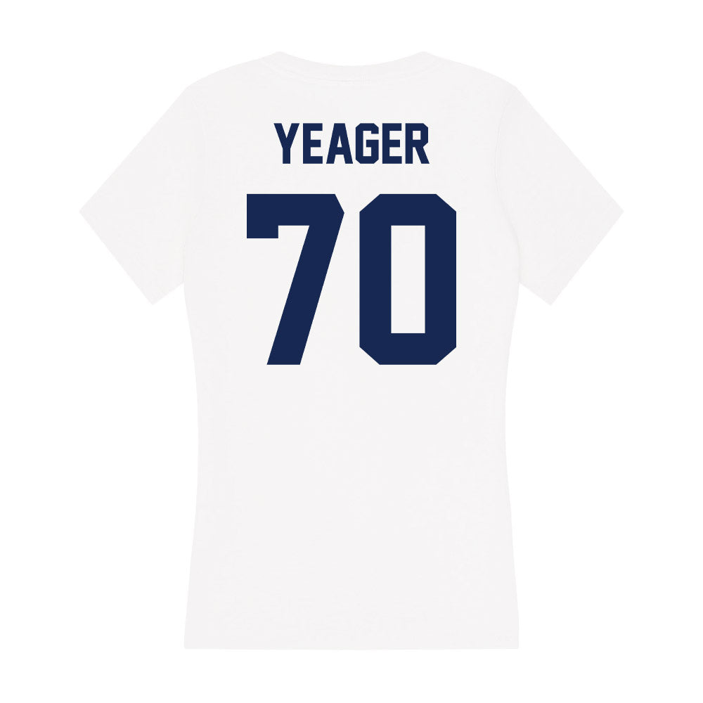 Dayton - NCAA Football : Austin Yeager - Women's V-Neck T-Shirt-1