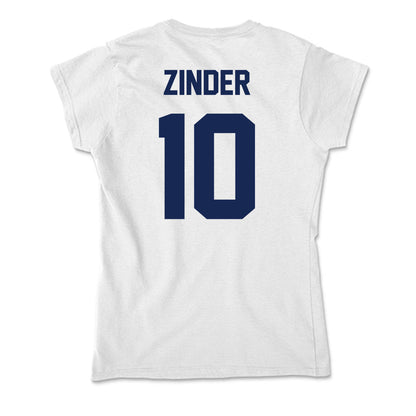 Dayton - NCAA Men's Tennis : Mikkel Zinder - Soft Style Women’s T-Shirt-1