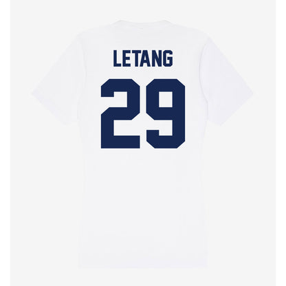 Dayton - NCAA Men's Basketball : Amael LEtang - Women's V-Neck T-Shirt-1