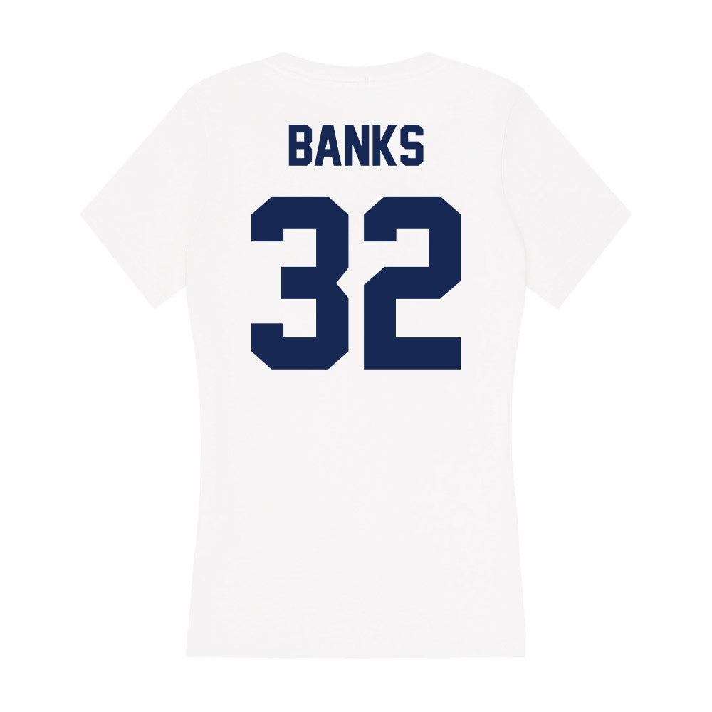 Dayton - NCAA Football : Sean Banks - Women's V-Neck T-Shirt-1