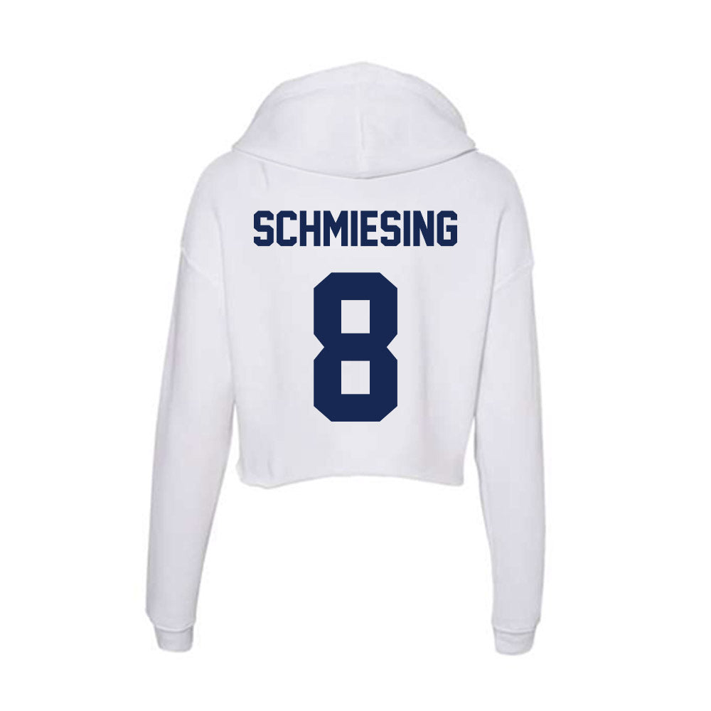 Dayton - NCAA Football : Sam Schmiesing - Women's Crop Fleece Hoodie-1