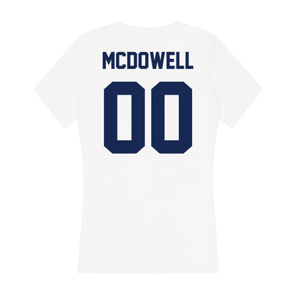 Dayton - NCAA Football : Zachary McDowell - Women's V-Neck T-Shirt-1