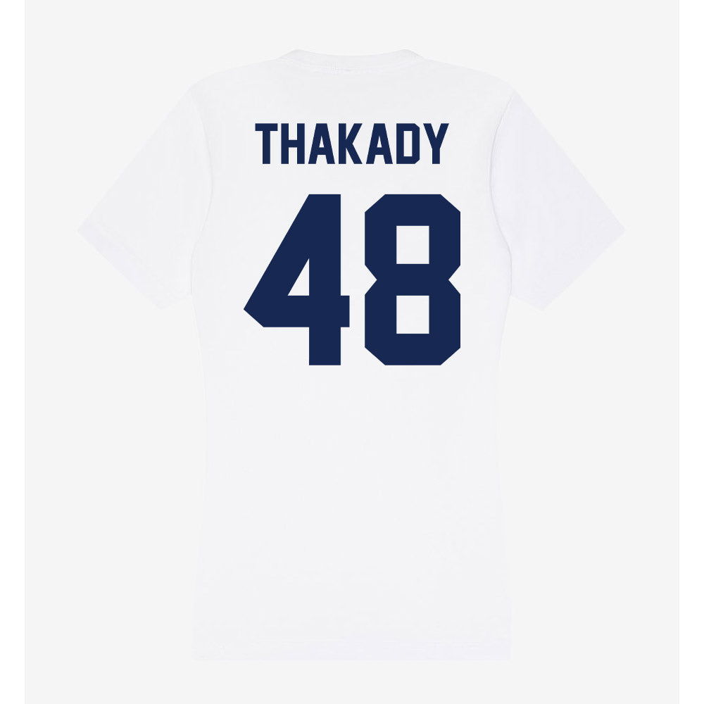 Dayton - NCAA Football : Tommy Thakady - Women's V-Neck T-Shirt-1