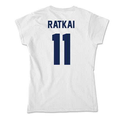 Dayton - NCAA Women's Volleyball : Panna Ratkai - Soft Style Women’s T-Shirt-1